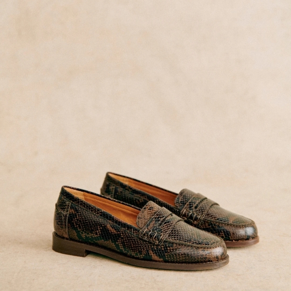 Sezane André Python Loafers - Picture 2 of 16